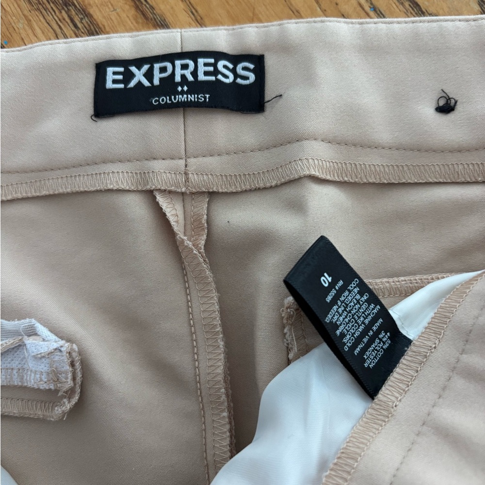 Express womans Beige Dress Pants